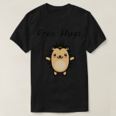 Free Hugs Hedgehog Tシャツ (デザイン正面)