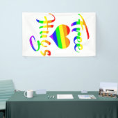 Free Hugs | LGBTQ+ Pride  横断幕 (トレードショー)