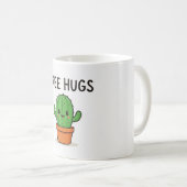 Free hugs mug コーヒーマグカップ (正面右)