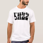 Free jazz logo tシャツ (正面)