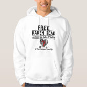Free Karen Read Hoodie - Justice For John O'Keefe パーカ (正面)