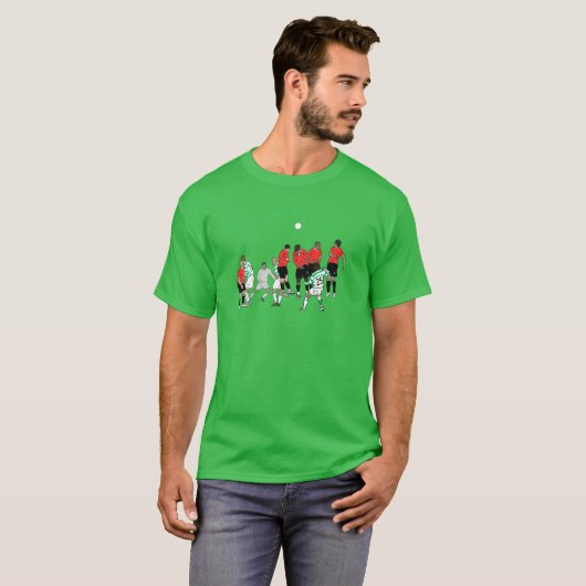 Free Kick - Celtic's Nakamura - Celtic Fans Tシャツ (正面フル)