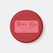 Free kiss マグネット (正面)