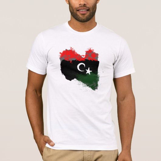 Free Libya Tシャツ (正面)