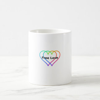 Free Love Classic Mug, 11 oz コーヒーマグカップ