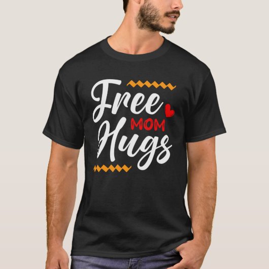Free Mom Hugs LGBT Transgender Bisexual Pride Mont Tシャツ (正面)
