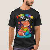 Free Mom Hugs Tシャツ (正面)