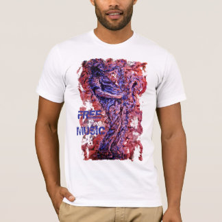 FREE MUSIC Tシャツ