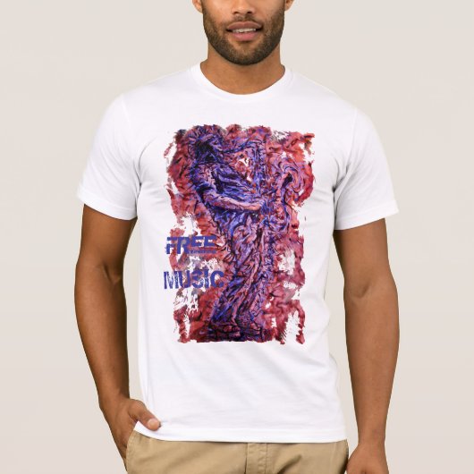 FREE MUSIC Tシャツ (正面)