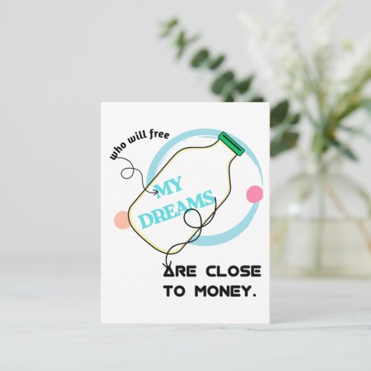 Free my dreams  ポストカード (スタンド正面)