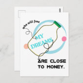 Free my dreams ポストカード (正面/裏面)