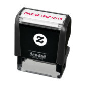 Free of Tree Nuts Allergy Friendly セルフインキングスタンプ (商品)