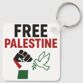 free palasthin  キーホルダー (裏面)