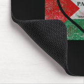 Free Palestina Nowステッカー マウスパッド (コーナー)