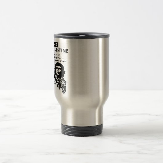 FREE PALESTINE トラベルマグ (中央)