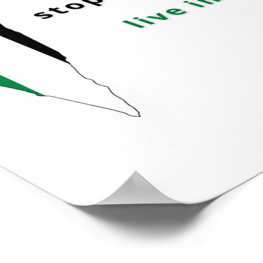 FREE PALESTINE ポスター (角)