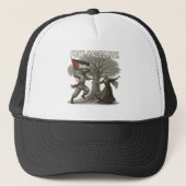 Free Palestine Cap – Symbol of Strength キャップ (正面)