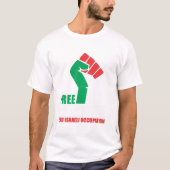 Free Palestine End Israeli Occupation T-Shirt Tシャツ (正面)