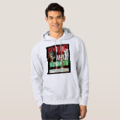 Free Palestine Hoodies| ガザにおけるジェノサイド反対  パーカ (正面フル)
