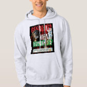 Free Palestine Hoodies| ガザにおけるジェノサイド反対  パーカ (正面)