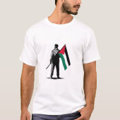 Free Palestine | Human Rights Support Tee Tシャツ (正面)