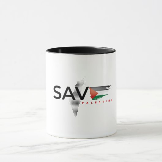 Free Palestine Mugg  マグカップ (中央)