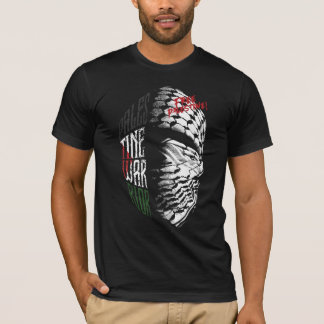 Free Palestine "Palestine Warrior" Tシャツ
