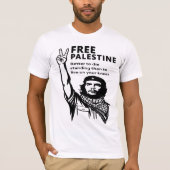 FREE PALESTINE Tシャツ (正面)