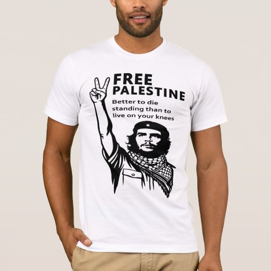 FREE PALESTINE Tシャツ (正面)