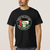 Free Palestine Tシャツ (正面)