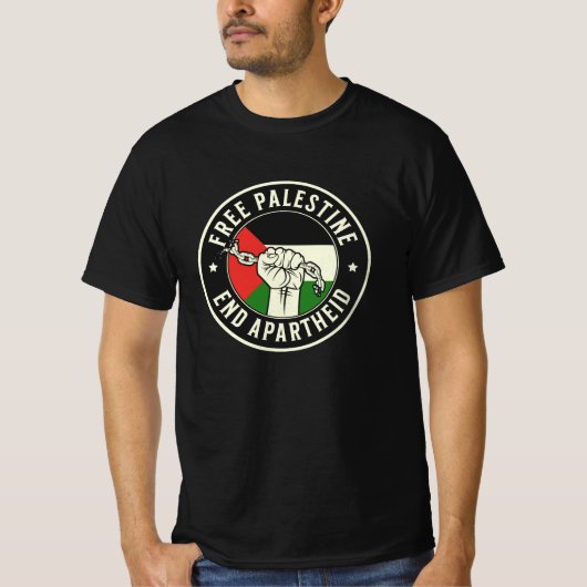 Free Palestine Tシャツ (正面)