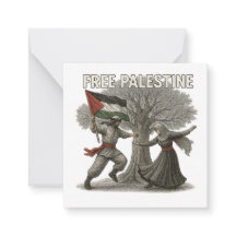 Free Palestine Thank You Card – Message of Hope