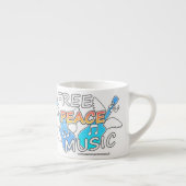 Free Peace Music エスプレッソカップ (右)