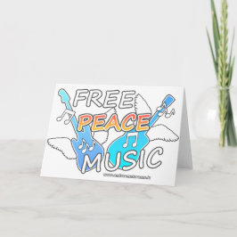Free Peace Music カード