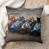 Free racing kittens pillow クッション (ブランケット)