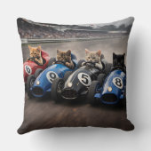 Free racing kittens pillow クッション (裏面)