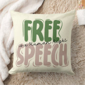 Free Speech Is a Human Right クッション (ブランケット)