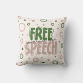 Free Speech Is a Human Right クッション (正面)
