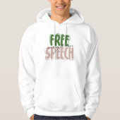 Free Speech Is a Human Right パーカ (正面)