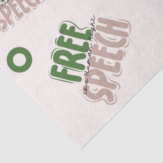 Free Speech Is a Human Right 薄葉紙 (詳細)