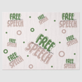 Free Speech Is a Human Right 薄葉紙