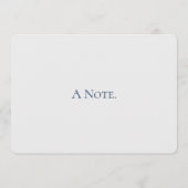 Free Spiritノートカモダンード ノートカード (裏面)