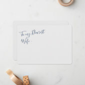 Free Spiritノートカモダンード ノートカード (正面/裏面インサイチュ)