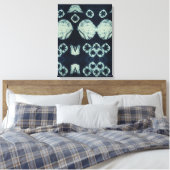 Free Spirit Shibori Canvas Print キャンバスプリント (インサイチュ (寝室))