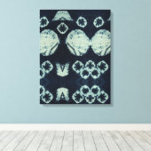 Free Spirit Shibori Canvas Print キャンバスプリント (インサイチュ (ウッドフロア))