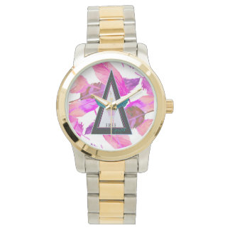 Free Spirited Flamingo Pnk Feathers eWatch Watch 腕時計