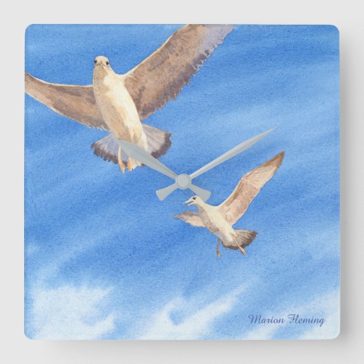 Free Spirits! スクエア壁時計 (正面)