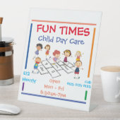 Free Standing Sign - Child Day Care  台座サイン (インサイチュ)