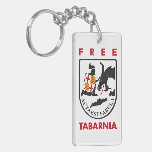 Free Tabarnia 3 キーホルダー (正面左)