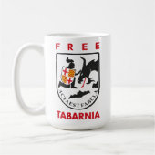 Free Tabarnia 3 コーヒーマグカップ (左)